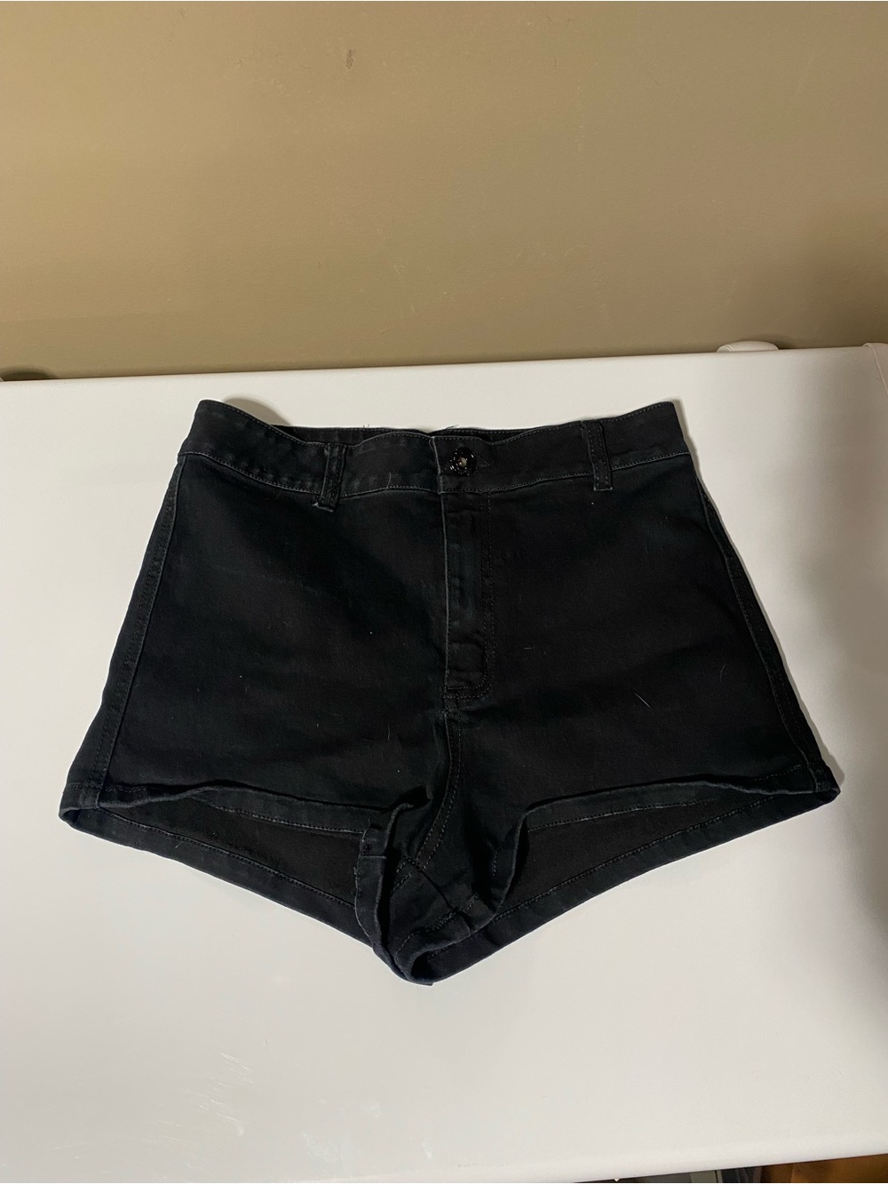 Size 7 High-Waist Black Women’s Shorts size7